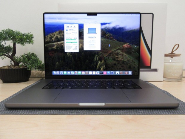 Apple Retina Macbook 16 M1 Pro - 2021 - j, kiprblt