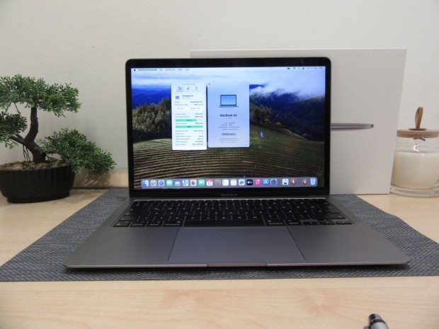 Apple Retina Macbook Air 13 M1 - 2020 - Hasznlt, karcmentes