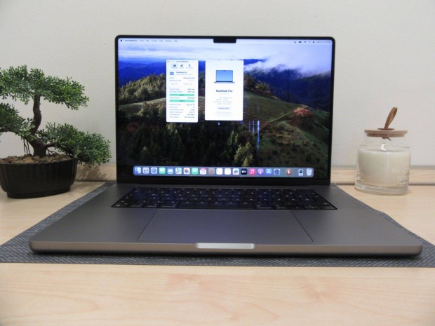 Apple Retina Macbook M1 Pro 16 - 2021 - Hasznlt, karcmentes