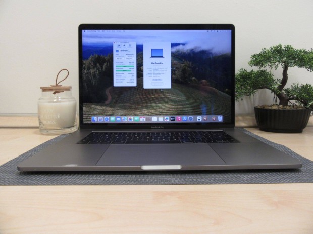 Apple Retina Macbook Pro 15 Touchbar - 2019 Hasznlt, megkmlt