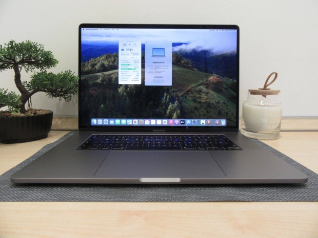 Apple Retina Macbook Pro 16 - 2019 2021-es gyrts - 27% ft tartalm