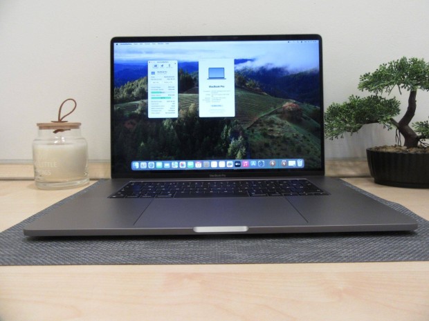 Apple Retina Macbook Pro 16 - 2019 - Hasznlt, szp llapot