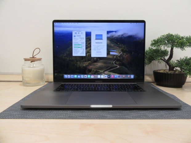 Apple Retina Macbook Pro 16 - 2019 - Hasznlt, szp llapot
