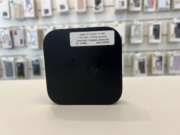 Apple TV 3. Gen A1469 Black Haszn�lt