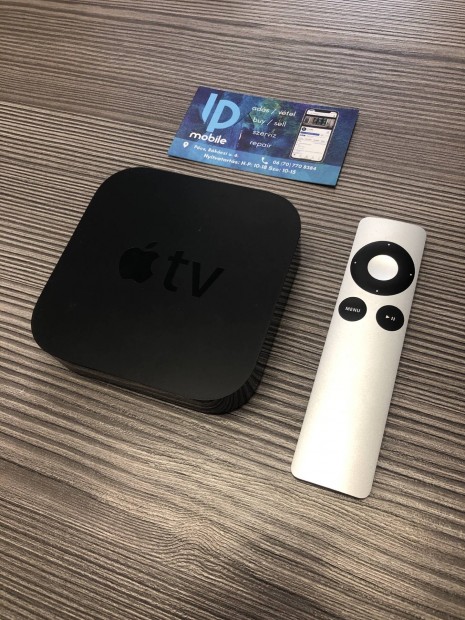 Apple TV 3rd Gen, 1080p, Megkímélt, Garancia