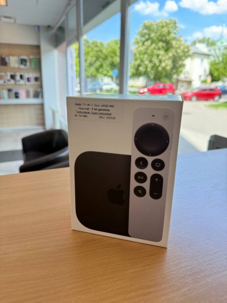 Apple TV 4K 3rd Gen. 3. Generáció 64GB Wifi Használt