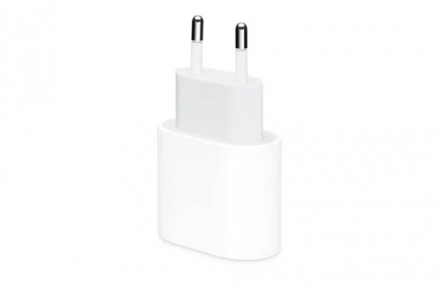 Apple USB-C hálózati adapter, 20W, fehér, új, 1 év garancia