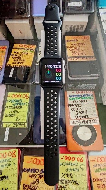 Apple Watch 3 Aluminium 42mm GPS 3 hónap garancia 95%
