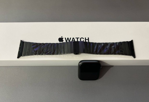 Apple Watch Rozsdamentes Acl Szj (Space Grey 42,44,45 s 49mm)