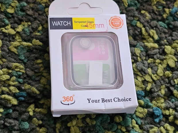 Apple Watch S7 S8 S9 45 mm okosóra védő tok védőtok Ultra kijelzővédő