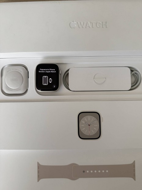 Apple Watch S8 Esim 45MM Starlight