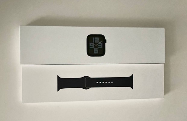 Apple Watch SE 2022 44mm fekete jszer okosra elad!