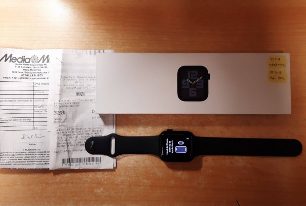 Apple Watch SE 2023 GPS 44mm Okosra szinte j 22 h Apple Garival !