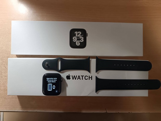 Apple Watch SE 44mm Cellular esim Okosra Space Gray jszer Garis !