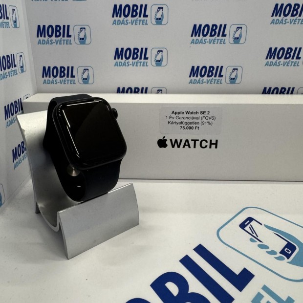 Apple Watch SE (2022) Kártyafüggetlen, 12 hó garancia