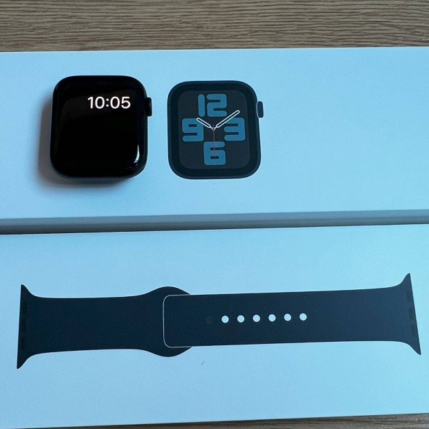 Apple Watch SE (2023) 44 mm, jszer llapotban elad, garancival