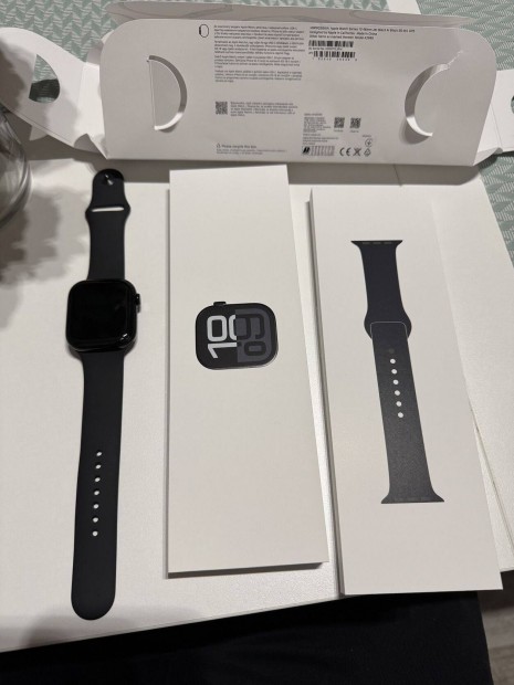 Apple Watch Series 10, 46mm, GPS, Jetblack, Mediamarkt garancia