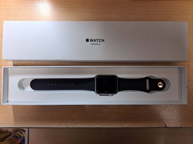 Apple Watch Series 3 42mm GPS Okosra Silver Garis !