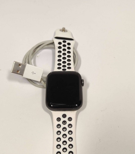 Apple Watch Series 5 LTE 44mm Fekete j llapot okosra gyri tltve