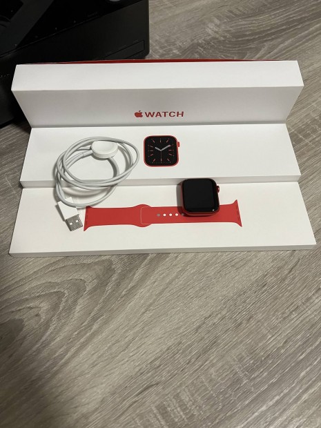 Apple Watch Series 6 RED Gps 44 mm Karcmentes