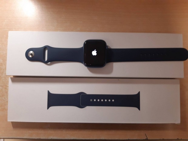Apple Watch Series 7 45mm Okosra jszer Blue Garis !