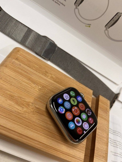 Apple Watch Series 7 Stainless Steel GPS+LTE Krtyafggetlen