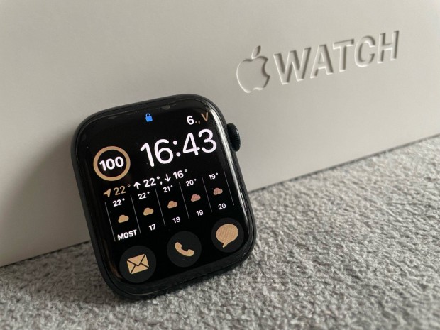 Apple Watch Series 8 GPS+Cellular Esim 45mm jfekete