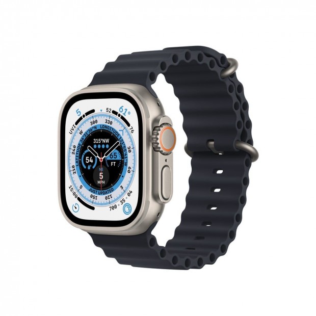 Apple Watch Ultra 49mm  - Akku: 100% - Szn: Ezst