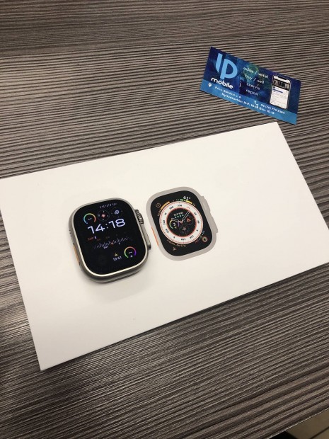 Apple Watch Ultra, Újszerű, 49mm, Gyári garancia