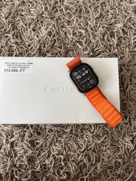 Apple Watch ultra 2 49mm garancilis