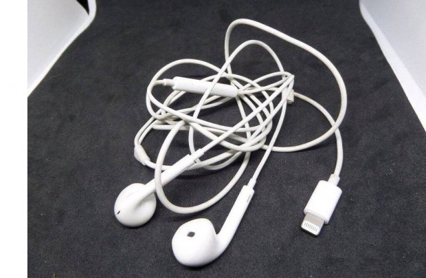 Apple (eredeti) iphone Earpods flhallgat 3,5mm lightning telefonhoz