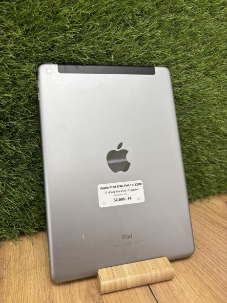 Apple iPad 5.Gen Wifi+Cellular Krtyafggetlen 32 GB, 12 h garancia