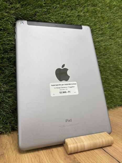 Apple iPad 5.Gen Wifi+Cellular Krtyafggetlen 32 GB, 12 h garancia