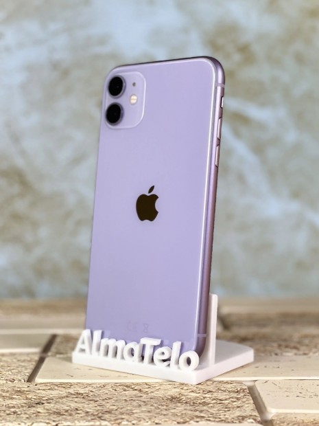 Apple iPhone 11 64 GB Purple - 100% akku