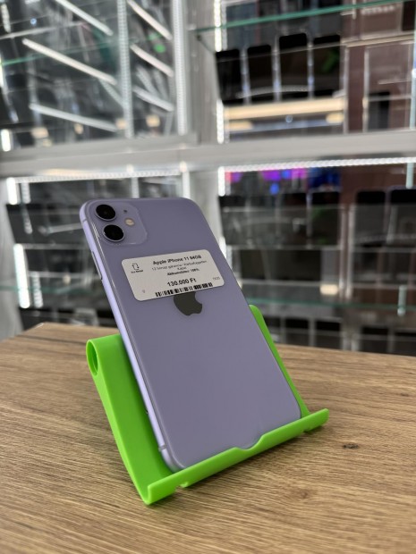 Apple iPhone 11 Krtyafggetlen 64 GB, 12 h garancia