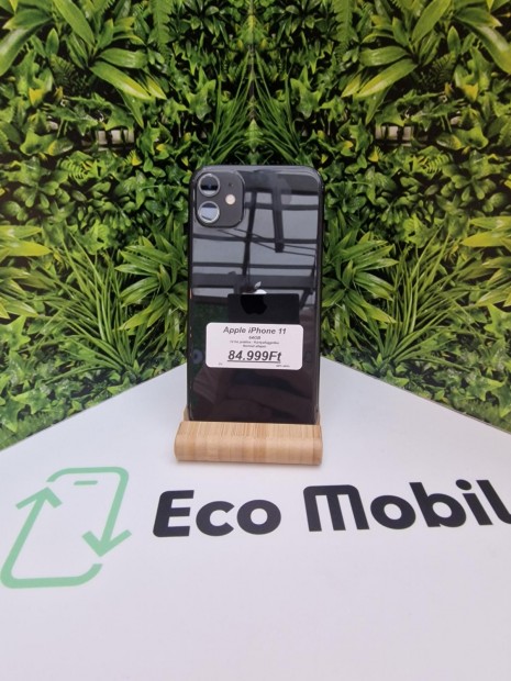 Apple iPhone 11 K�rtyaf�ggetlen 64 GB, 12 h� garancia