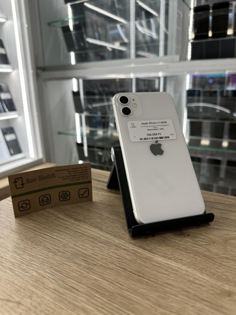 Apple iPhone 11 Krtyafggetlen 64 GB, 12 h garancia