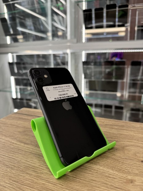 Apple iPhone 11 Krtyafggetlen 64 GB, 12 h garancia