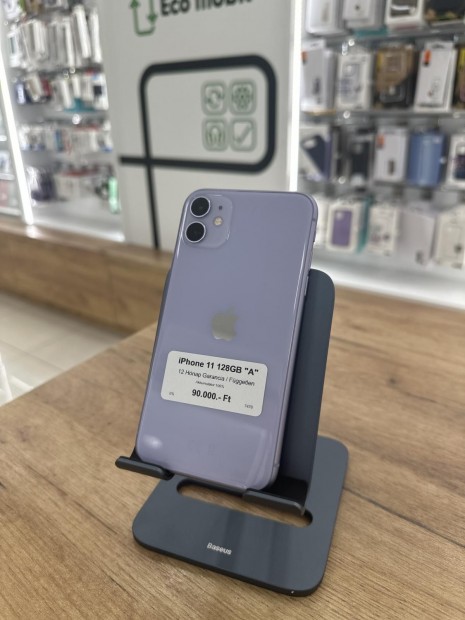 Apple iPhone 11 Kártyafüggetlen, 12 hó garancia