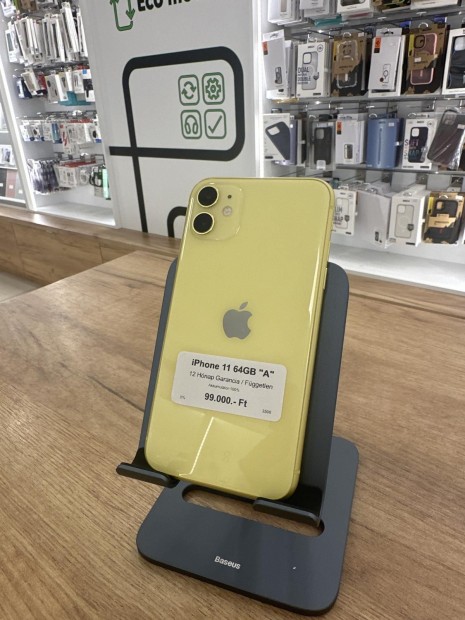 Apple iPhone 11 Kártyafüggetlen, 12 hó garancia
