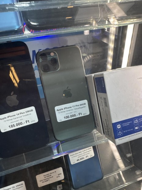 Apple iPhone 11 Pro Egyéb 64 GB 6 GB Ram, 12 hó garancia