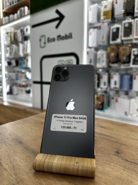 Apple iPhone 11 Pro Max Kártyafüggetlen, 12 hó garancia