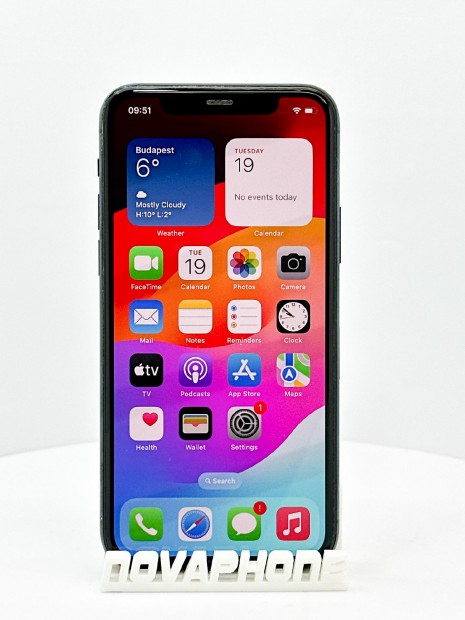 Apple iPhone 11 Pro Max (256GB)  - Akku: 100% - Szn: Zld