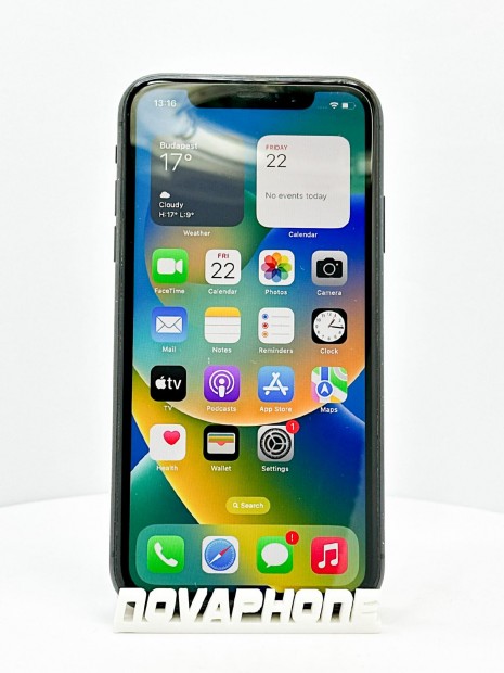 Apple iPhone 11 (64GB)  - Akku: 100% - Szn: Fekete