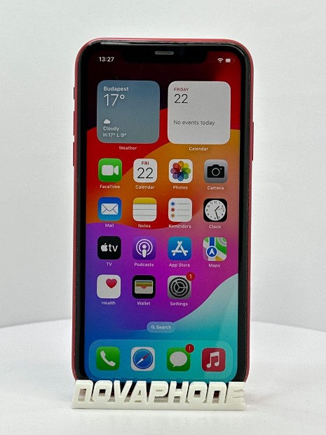 Apple iPhone 11 (64GB)  - Akku: 100% - Szn: Piros