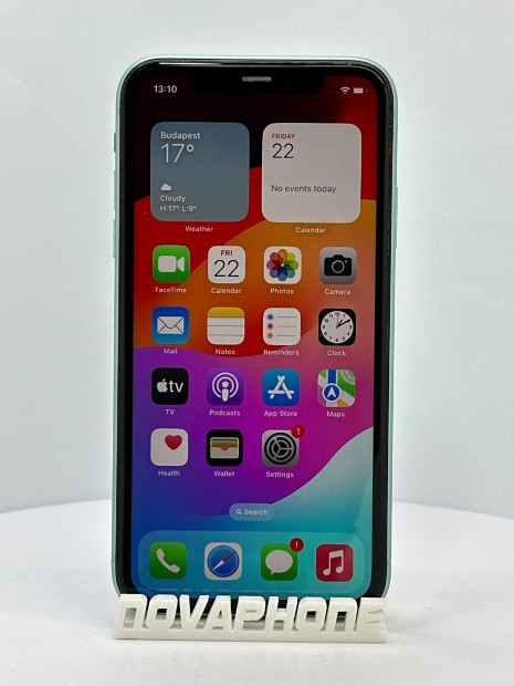 Apple iPhone 11 (64GB)  - Akku: 100% - Szn: Zld