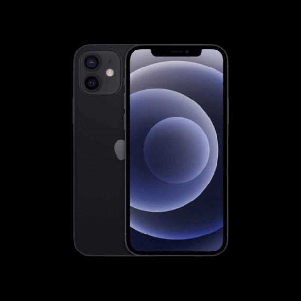 Apple iPhone 12 100% Akksi 64GB Black