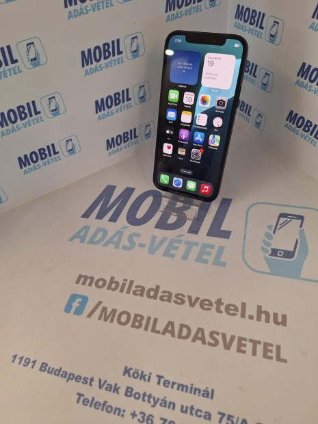 Apple iPhone 12 K�rtyaf�ggetlen 128 GB, 12 h� garancia