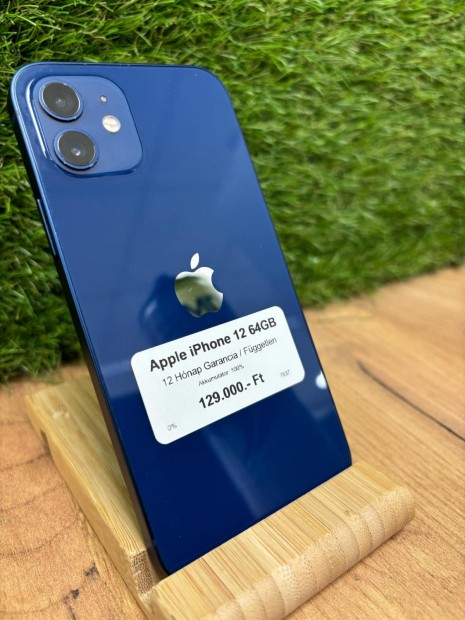 Apple iPhone 12 Krtyafggetlen 64 GB, 12 h garancia