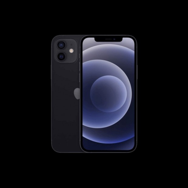 Apple iPhone 12 Mini 100% Akksi 64GB Black